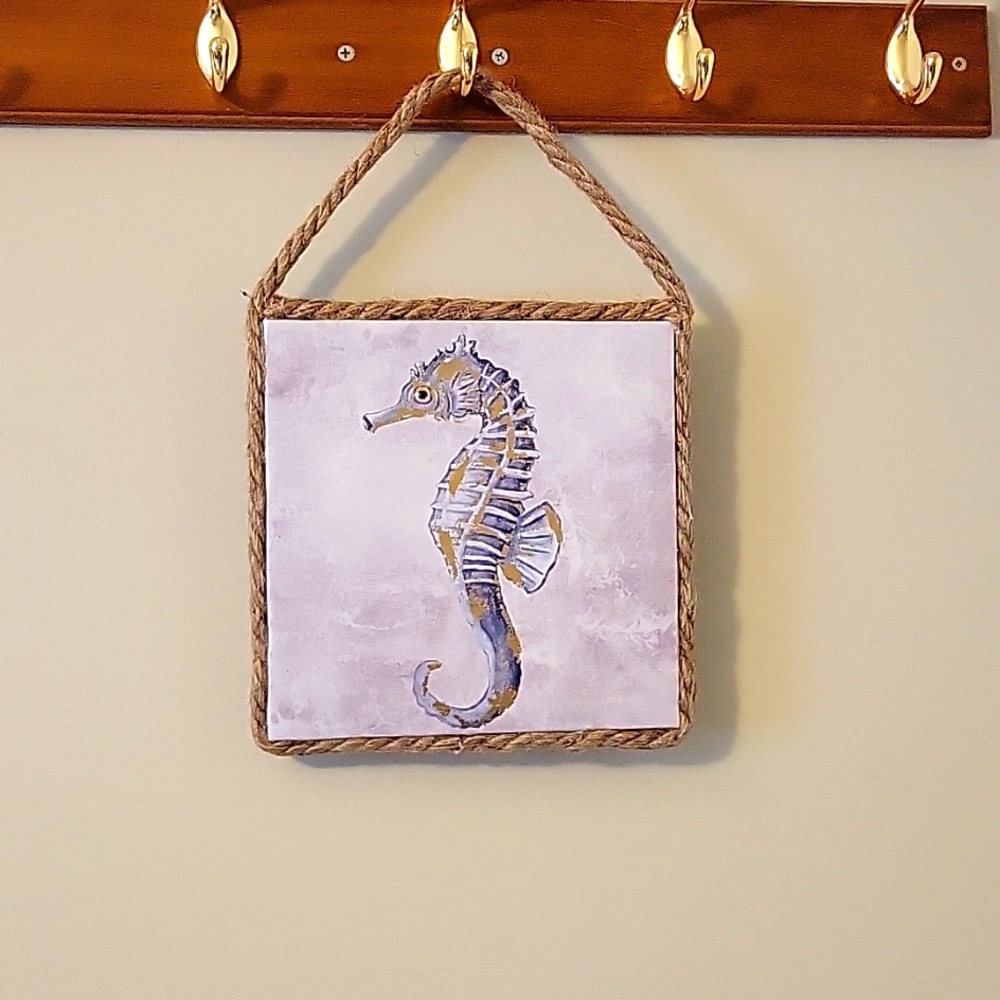 Nautical and Beach Home Decor, Seahorse